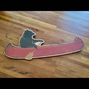 Open Road wall decor.